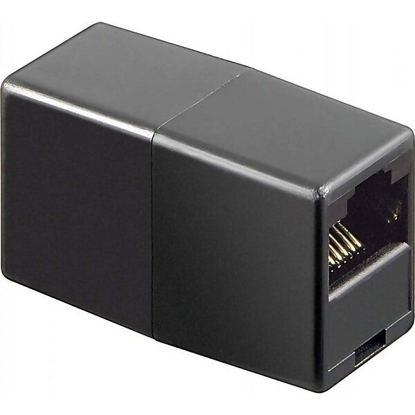 Goobay ISDN RJ45 Kupplung sw,Bu/Bu 50260